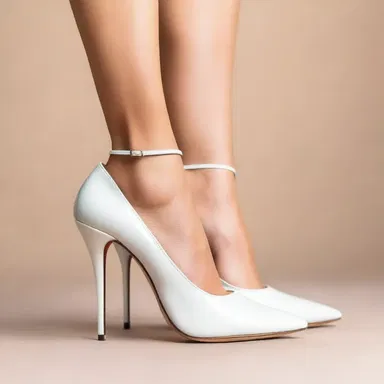 In the world of fashion, the rational motive behind wearing high heels is to enhance posture and lengthen the legs.