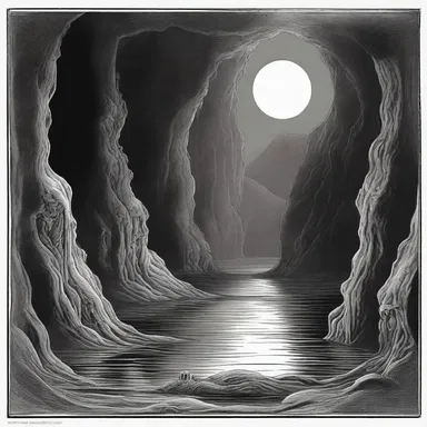 According to the ancient texts, the murky realm beneath the river Styx is where the souls of the damned reside.