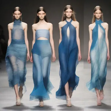 The fashion designer created a collection inspired by the murky depths of the ocean, using fabrics that mimicked the appearance of sediment-filled waters.