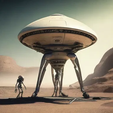 The alien technology was overwhelmingly advanced, leaving the humans in awe.