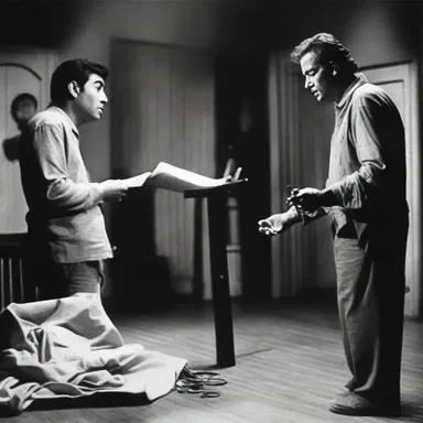 The director clamped the storytelling technique to create suspense in the movie.