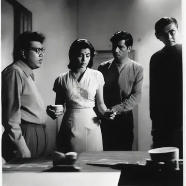 The director clamped the storytelling technique to create suspense in the movie.