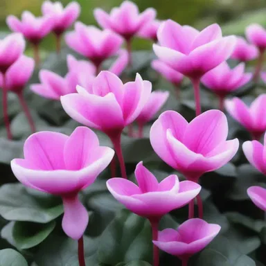 Why did the cyclamen break up with the other plants? Because they couldn't handle its stunning beauty and thought it was too much to grow together!