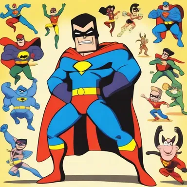 The sought superhero in the animated cartoon series was loved by kids worldwide.