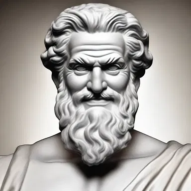 In Greek mythology, Zeus was often depicted with a bilabial smile on his face.