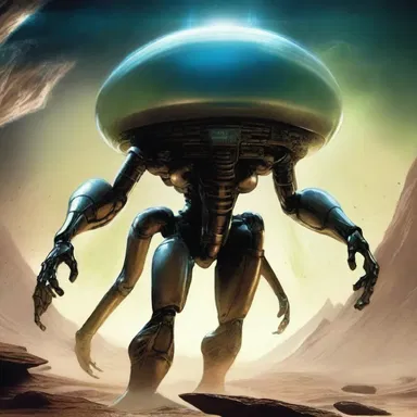 The protagonist undeservedly inherited extraordinary powers from an alien civilization in the science fiction novel.