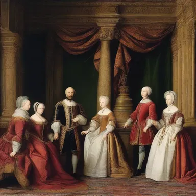 During the Renaissance era, the nobility and upper class in Europe adorned themselves in high style to display their wealth and status.
