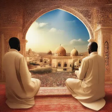 Through devotion and good deeds, believers can earn a place in heaven.