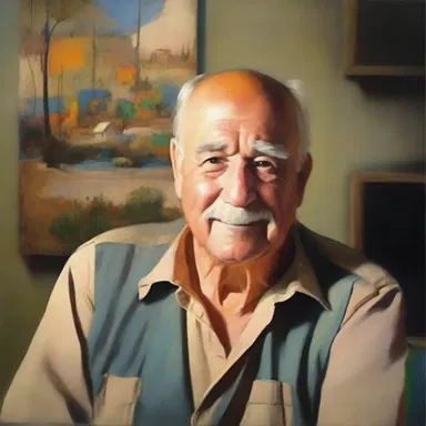 The artist spent years honing his skills to earn recognition and acclaim for his paintings.