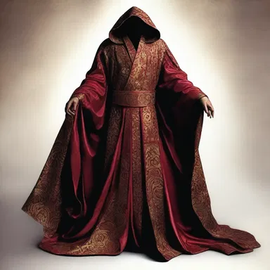 In the fantasy novel, the sorcerer's robe was made of brocade, representing his powerful and elegant nature.