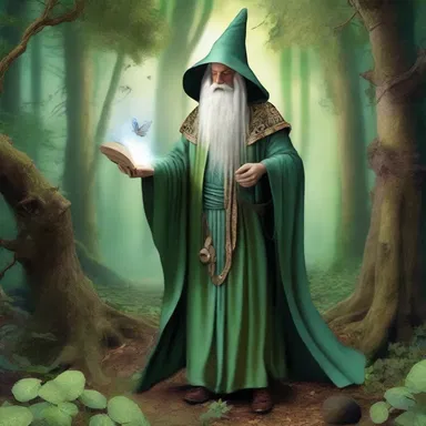 In the magical world of the fantasy novel, wizards and fairies often wear robes brocaded with enchanted symbols and creatures.