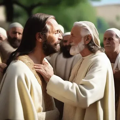 In the Bible, Jesus performed many miracles, including healing the blind man in John xxxiii, verse nine.