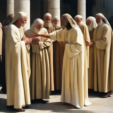 In the Bible, Jesus performed many miracles, including healing the blind man in John xxxiii, verse nine.