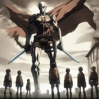 The anime series 'Attack on Titan' takes place in a post-apocalyptic world where giant humanoid creatures called 'Titans' roam the earth, threatening humanity's existence. Season xxxiii of the show introduced new characters and revealed crucial plot details.
