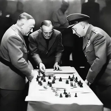 During World War II, Allied leaders would often collogue to strategize and coordinate their efforts against the Axis powers.