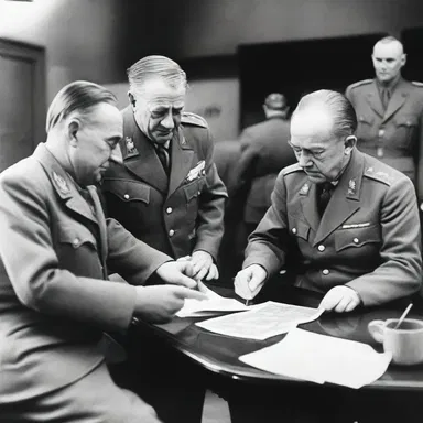 During World War II, Allied leaders would often collogue to strategize and coordinate their efforts against the Axis powers.