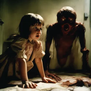 As the horror movie progressed, the dainty protagonist became increasingly disgusted by the gruesome sights and grotesque creatures.