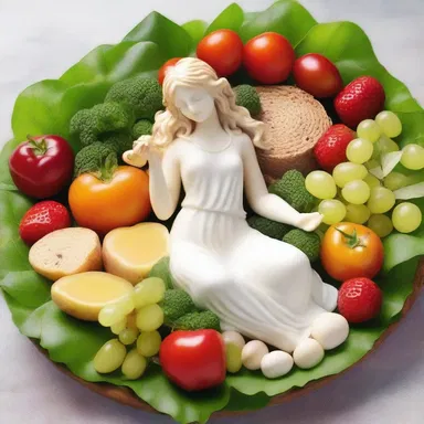 According to Greek mythology, the gods would feast on dainty foods created by the goddess of agriculture.