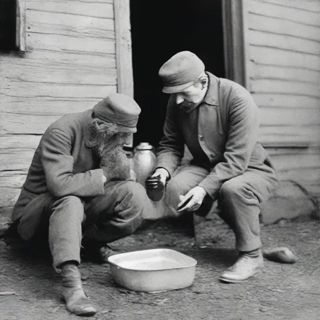 During the Civil War, soldiers often suffered from infections in their bodily cavities due to unsanitary conditions.
