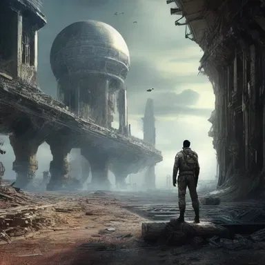 In the science fiction novel, the protagonist assuredly traveled through time to save humanity from extinction.
