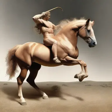 In Greek mythology, the isomorphism between a centaur and a horse is evident through their similar physical structures.