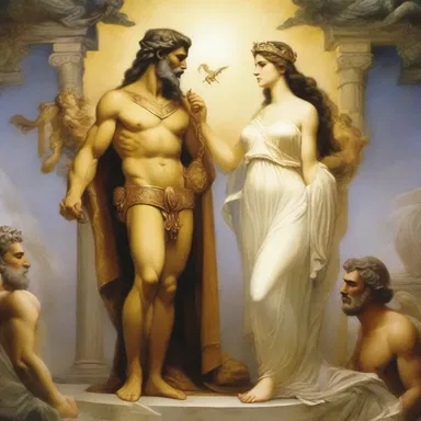 According to Greek mythology, the coupling of Zeus and Hera resulted in the birth of many gods and goddesses.