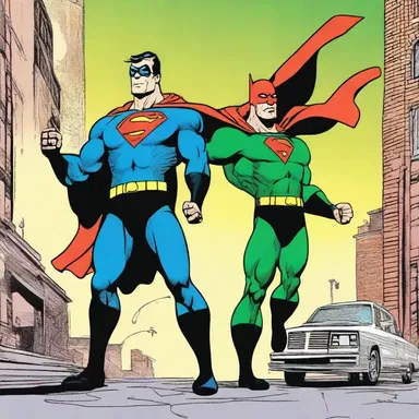 In the comic book series, the coupling of the superhero and his sidekick formed an unbeatable crime-fighting duo.
