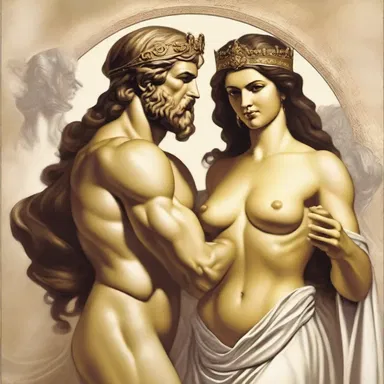 In Greek mythology, the coupling of Zeus and Hera resulted in the birth of various gods and goddesses.