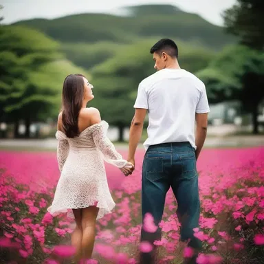 He wanted to endow his girlfriend with all the love and happiness in the world.