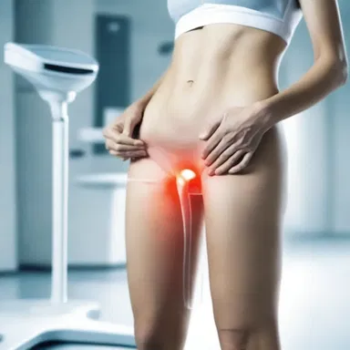 In the futuristic science fiction novel, doctors used advanced technology to monitor the femoral pulse without physical contact.
