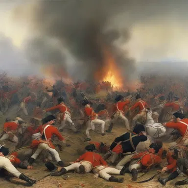 The artist's detailed delineation of the Battle of Waterloo accurately portrayed the intensity and chaos of the historical event.
