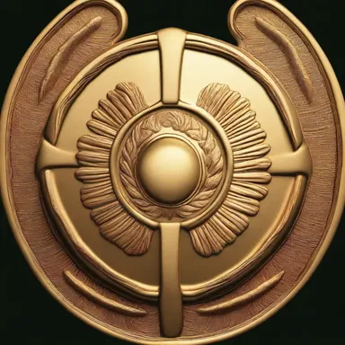According to Greek mythology, the shield of Achilles was adorned with lamellas made of divine gold.