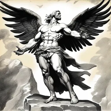 In Greek mythology, Zeus punished Prometheus by having an eagle repeatedly tear out his liver. The excruciating pain felt like never-ending fingering for Prometheus.