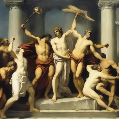 In ancient Greek mythology, the gods punished contumacy by unleashing their wrath upon the disobedient mortals.