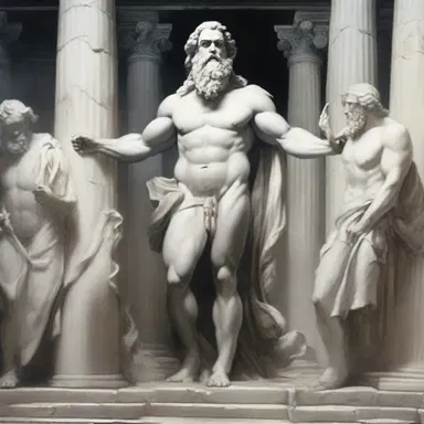 In Greek mythology, Zeus punished the Sodomists by turning them into pillars of salt.