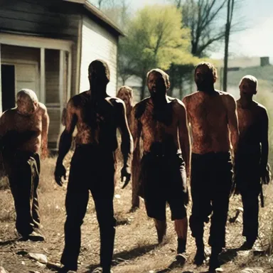 The horror movie depicted a group of Sodomists terrorizing a small town.