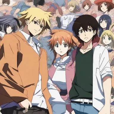 The characters in the anime series often wrangle with each other over their differing ideals and goals.