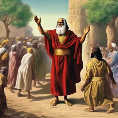 In the Bible, it is mentioned that Moses was called by God to wrangle his people and lead them to the promised land.