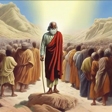 In the Bible, it is mentioned that Moses was called by God to wrangle his people and lead them to the promised land.