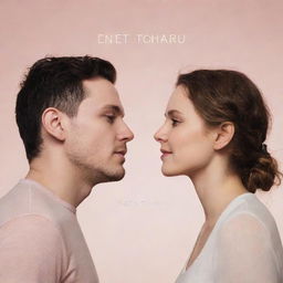 An emotionally charged album cover for the song 'Next to You' by 'OneHeart'. The design should evoke feelings of intimacy and connection, maybe through the use of two intertwined hearts or close-up of a couple holding hands.