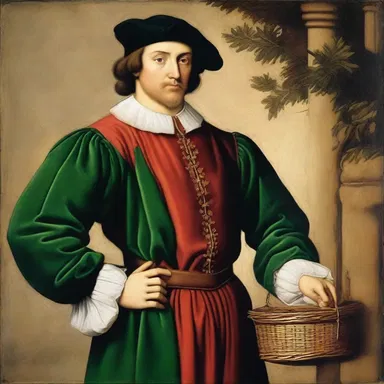 During the Renaissance, men often wore beltless tunics to showcase their status and wealth.