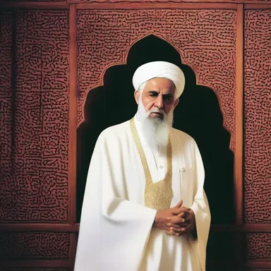 The religious leader spoke maniacally, his voice rising and falling with fervor.