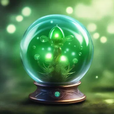 In the enchanted realm, the globulin is a magical substance that grants extraordinary powers to those who possess it.