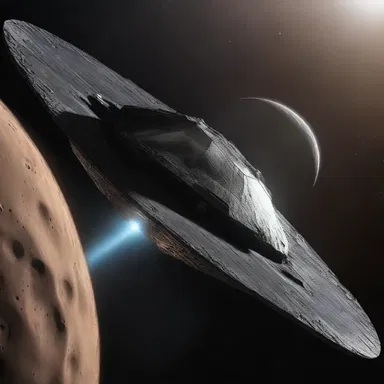 In the distant future, spaceships were equipped with advanced nanometre sensors to navigate through asteroid belts.