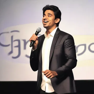 The stand-up comedian's performance was like a work of art, with each wisecrack carefully crafted to entertain and amuse the audience.