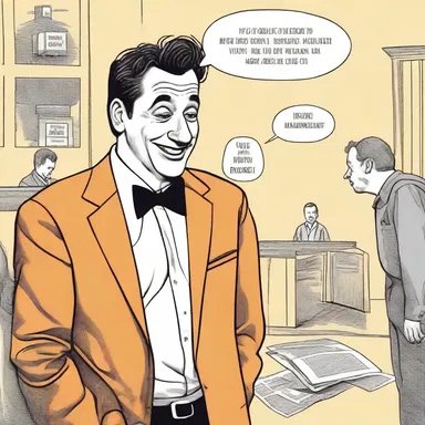 The comedian's joke highlighted the absurdity of some people's reluctance to embrace an egalitarian society.