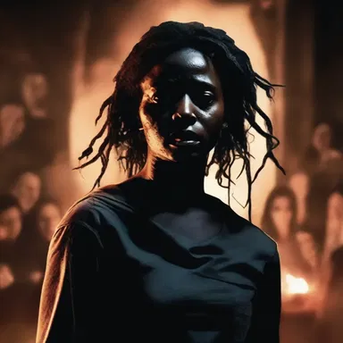 In the horror movie, the egalitarian character stands up against the supernatural forces to protect the rights and lives of others.