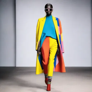 The extrovertive fashion designer created bold and vibrant designs that reflected the social and physical environment they observed daily.