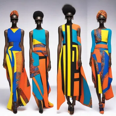 The extrovertive fashion designer created bold and vibrant designs that reflected the social and physical environment they observed daily.