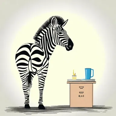 Why did the zebra go to school? To striate his knowledge!